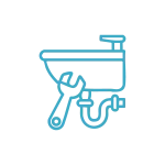 Pose de robinetterie et équipements de salle de bain